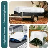 VOUNOT® 2x3m Abdeckplane 240 g/m² Wasserdicht lkw Plane mit Produktbild-Vorschau 7