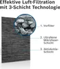 Bosch R2543 Filtre d'habitacle à charbon actif - filtre les Voir les images du produit 7