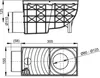 Alcadrain Universal-Regensinkkasten 300×155/110 mm Abgang Produktbild-Vorschau 2