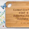 Mr. & Mrs. Panda Hackbrett Spruch Kosmetiker Helden - Produktbild-Vorschau 3