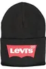 Levi's Herren Oversized Batwing Beanie Strickmütze, Schwarz Produktbild-Vorschau 5