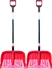2x Schneeräumer Schneeschieber Profi Ergo 55cm rot stark Produktbild-Vorschau 1