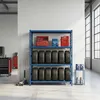 Relaxdays Stojan na pneumatiky pre 12 pneumatík, VxŠxH 180 Náhľad obrázku produktu 3