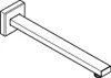 Grohe Rainshower Brausearm Ausladung 286 mm chrom - Produktbild-Vorschau 2