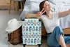 MuchoWow® MuchoWow® Koffer Handgepäck Trolley Rollkoffer Produktbild-Vorschau 2
