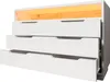STILVORA Sideboard Kommode mit LED-Beleuchtung,MDF-Kabinett Produktbild-Vorschau 9