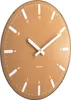 Karlsson - Wanduhr Realista Dome - Gelb - 35x35x35cm Produktbild-Vorschau 3