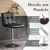 Sweetcris Barhocker 2er Set, Moderner Stil Barstuhl Produktbild-Vorschau 5