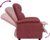 vidaXL Poltrona relax in Pelle finta rosso vino Anteprima dell’immagine prodotto 6