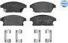 MEYLE 025 250 3418/W Bremsbeläge Vorne für OPEL Mokka / Produktbild-Vorschau 1