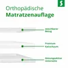 Kaltschaum-Topper 160x200 - Matratzenauflage für sämtliche Produktbild-Vorschau 2