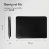 Accezz Leather Laptop Hülle MacBook 15 Zoll - Laptop Sleeve Produktbild-Vorschau 7