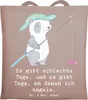 Mr. & Mrs. Panda Jutebeutel Panda Angeln - Braun Pastell - Produktbild-Vorschau 1