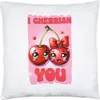 I Cherrish You Lustiges Kissen inkl. Füllung Geschenk für Produktbild-Vorschau 1