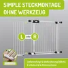 Verbreiterung für Bomi Treppenschutzgitter ohne Bohren, 40 Produktbild-Vorschau 3