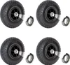 4x Sackkarrenrad Luftrad 260x85 mm 3.00-4 60 mm versetze Produktbild-Vorschau 1