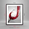 Gerahmtes Poster - Schwarzer Rahmen - Trinken glas wein - Produktbild-Vorschau 5