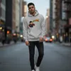 Agaamuza YARRRAK Streetwear Grau - L Tiktokers Hoodie Urban Produktbild-Vorschau 3