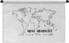 MuchoWow® Wandteppich Wandbehang Weltkarte - Zitat - Reisen Produktbild-Vorschau 1