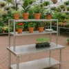 Wiltec Edelstahl Arbeitstisch 120x60x145cm Gastro Tisch mit Produktbild-Vorschau 5