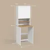 Armoire machine à laver Livinity Paolina Blanc/Artisan Voir les images du produit 4