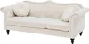 BELIANI 3-Sitzer Sofa Hellbeige Gepolstert Gesteppt mit Produktbild-Vorschau 4