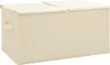vidaXL Úložné boxy 2 ks látka 50x30x25 cm krémová Náhľad obrázku produktu 2