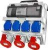 quadro elettrico a 12 moduli con maniglia IP44 4x230V 2x16A Anteprima dell’immagine prodotto 7