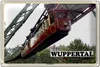 Blechschild Städte Wuppertal Deutschland Schwebebahn Produktbild-Vorschau 1