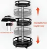 360° drehbarer 3 Etagen Küchenorganizer für Gewürze mit Produktbild-Vorschau 4
