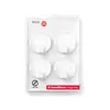 4 Magnethaken weiß SOLID für Magnettafel Kühlschrank Produktbild-Vorschau 5