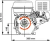 vidaXL Benzinmotor 6,5 PS 4,8 kW Schwarz Produktbild-Vorschau 5