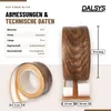 Dalsys Weichsockelleiste selbstklebend 15m Kastanie Produktbild-Vorschau 3