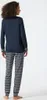 Schiesser Damen-Schlafanzug silber meliert 40 Produktbild-Vorschau 6