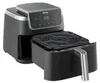 A black Ninja air fryer with its basket partially pulled out, shown against a white background. Náhled obrázku produktu