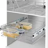 XINZI Panier coulissant d'armoire de cuisine 50cm Lot de 2 Voir les images du produit 5