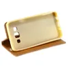Book Case Handyhülle für Galaxy A3 Gold Schutz Tasche Produktbild-Vorschau 2