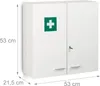Armoire à pharmacie Relaxdays, verrouillable, 11 Voir les images du produit 4
