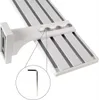 Rail de rideau en aluminium ( support mural inclus ) blanc Voir les images du produit 2