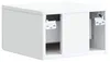 Cabinet de chevet mural avec tiroir Blanc 33 x 34,5 x 20 cm Voir les images du produit 6
