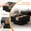 okwish Quadratischer Couchtisch Wohnzimmertisch mit Produktbild-Vorschau 3