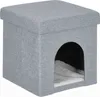Relaxdays Katzenhöhle, Rückzugsort für Katzen und kleine Produktbild-Vorschau 1