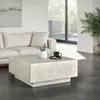 tectake® Couchtisch Lasley inkl. Bodenschoner, Produktbild-Vorschau 7