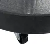 vidaXL Sonnenschirmständer Granit 30 kg Rund Schwarz Produktbild-Vorschau 14