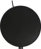 A top-down view of a black, circular electric griddle or crepe maker. Anteprima dell’immagine prodotto
