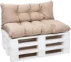 Palettenkissen Set Beige – Sitzkissen 120×60 cm & Produktbild-Vorschau 1