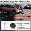 ROSEJANE 2er Set Absperrpfosten mit 2 Absperrketten, Produktbild-Vorschau 4