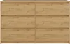 Kommode Karl mit 6 Schubladen 120 cm Artisan-Eiche Produktbild-Vorschau 5