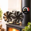 Ventilatore per stufa Relaxdays, modello doppio, senza Anteprima dell’immagine prodotto 7