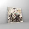 Bilder auf glas - Graffiti modern - 60x60cm - Glasbilder - Produktbild-Vorschau 4